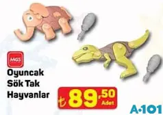 MGS OYUNCAK SÖK TAK HAYVANLAR fiyat ve kampanya bilgisi